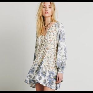 Free People Lucky Loosie Swing Dress